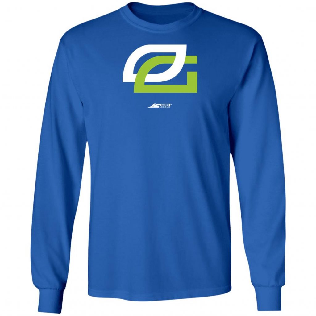 Optic Gaming Merch Men's Black Optic Gaming Los Angeles Primary Logo T ...