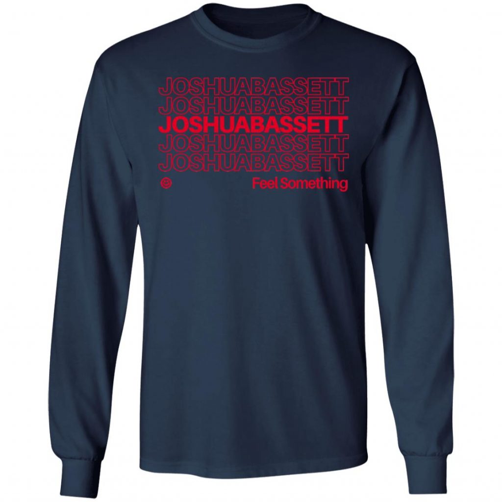 Joshua Bassett Merch Feel Something Repeating Tee - Spoias