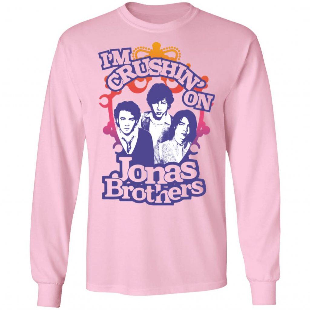 Jonas Brothers Merch Throwback Crushin Tee Spoias