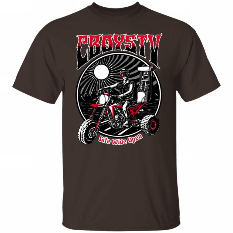 Cboystv Merch Psychedelic 3-Wheeler T-Shirt - Spoias