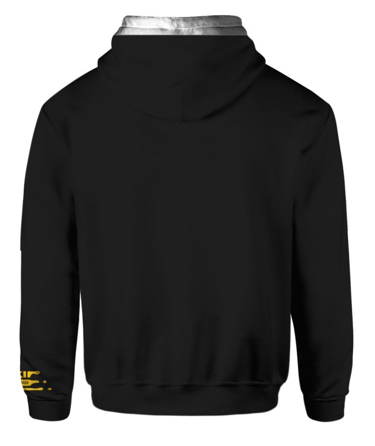 DDE Merch Hoodie Black Drip - Spoias