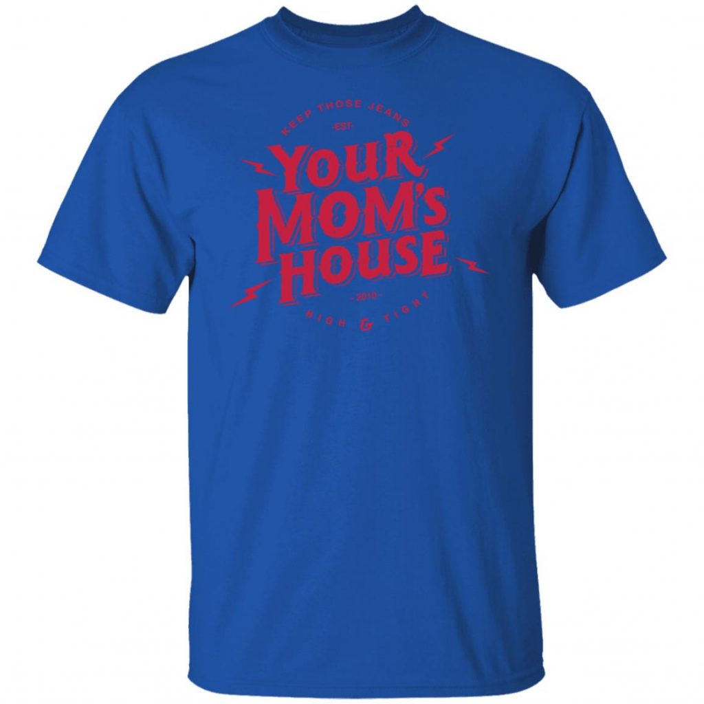 Ymh Merch Your Mom's House High And Tight Black Shirt - Spoias