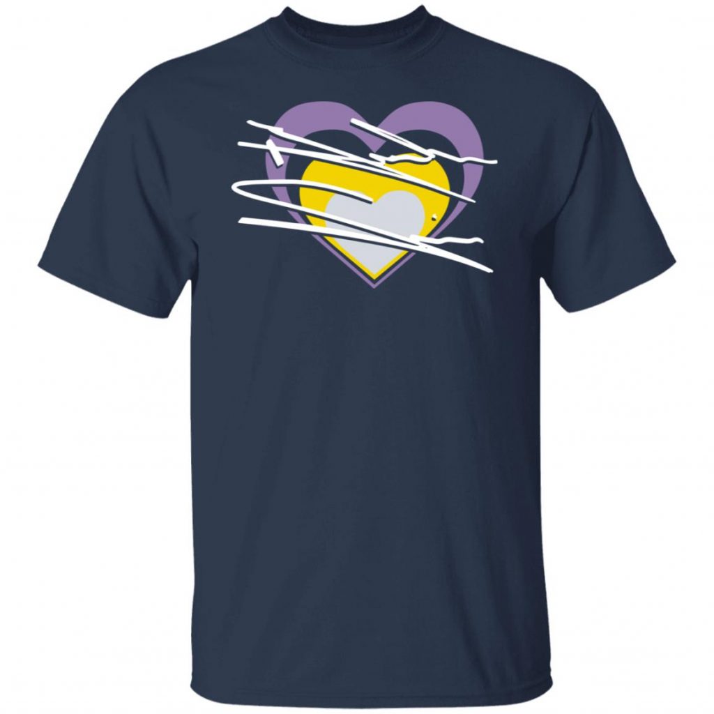 Brandon Farris Merch Signature Heart T-Shirt - Spoias