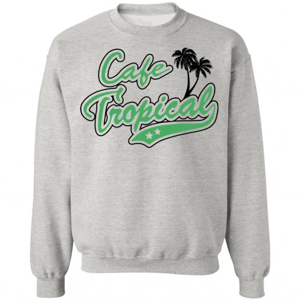 Schitts Creek Merch Cafe Tropical T-Shirt - Spoias