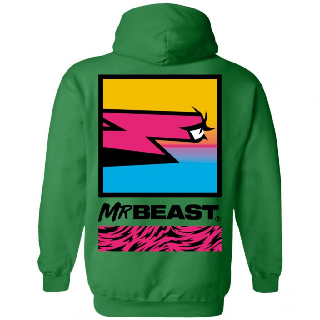 MrBeast Merch MrBeast Eye Of The Beast Tee Spoias