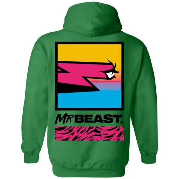 MrBeast Merch MrBeast Eye Of The Beast Tee - Spoias