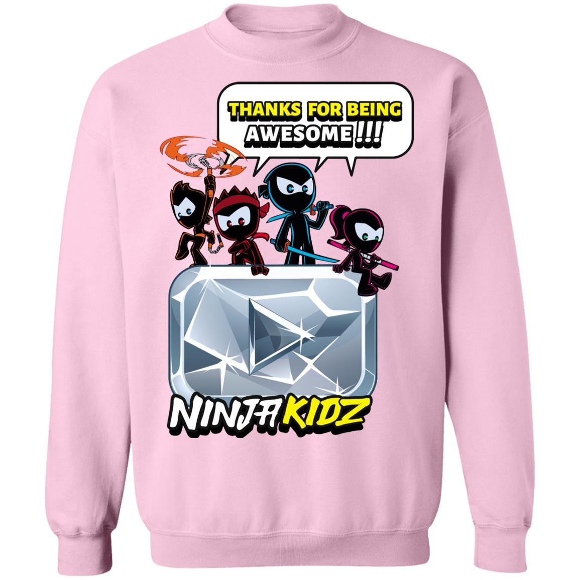 Ninja Kids Merch Ninja Kidz Diamond Awesome Tee - Spoias