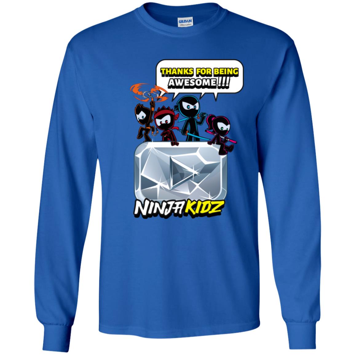 Ninja Kids Merch Ninja Kidz Diamond Awesome Tee - Spoias