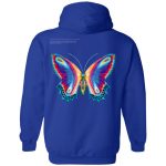 Halsey Merch Store Multicolor Butterfly Hoodie - Spoias