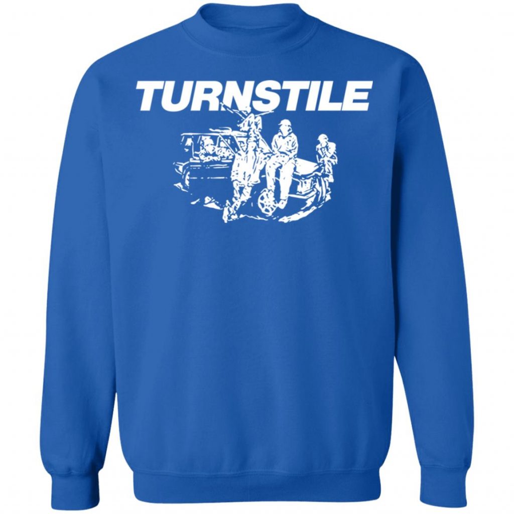 Turnstile Band Merch Turnstile Car Tee - Spoias