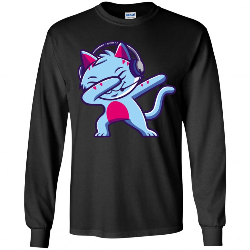 Gravycatman Merch Cat Dab Kids Shirt By Gravycatman - Spoias