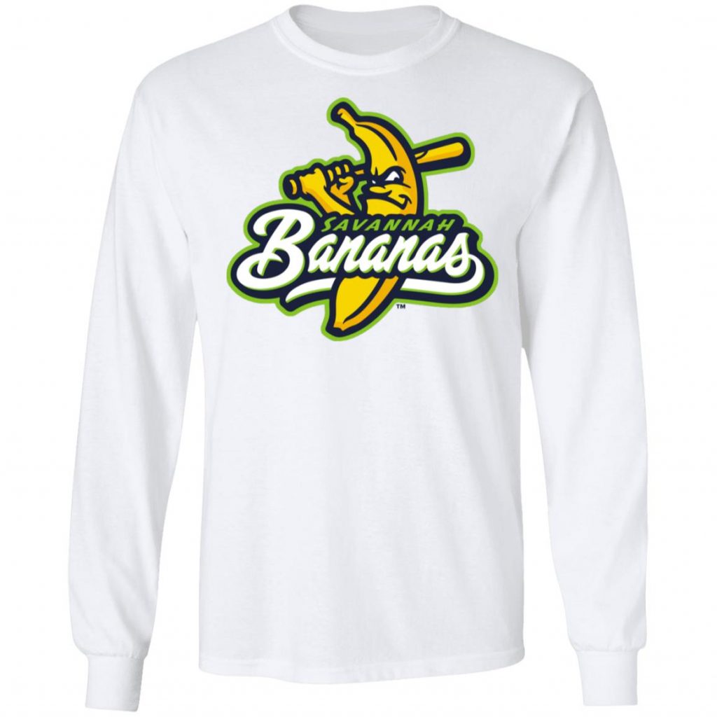 Savannah Bananas Premium Heathered Navy With Primary Logo Shirt - Spoias