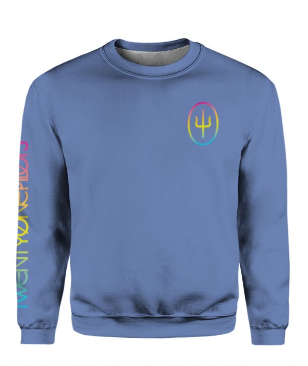 Twenty One Pilots Merch Twenty One Pilots Saturday Long Sleeve Spoias   Yrj9rVUSrdKwZsLI APCS Colorful Front 600x713 