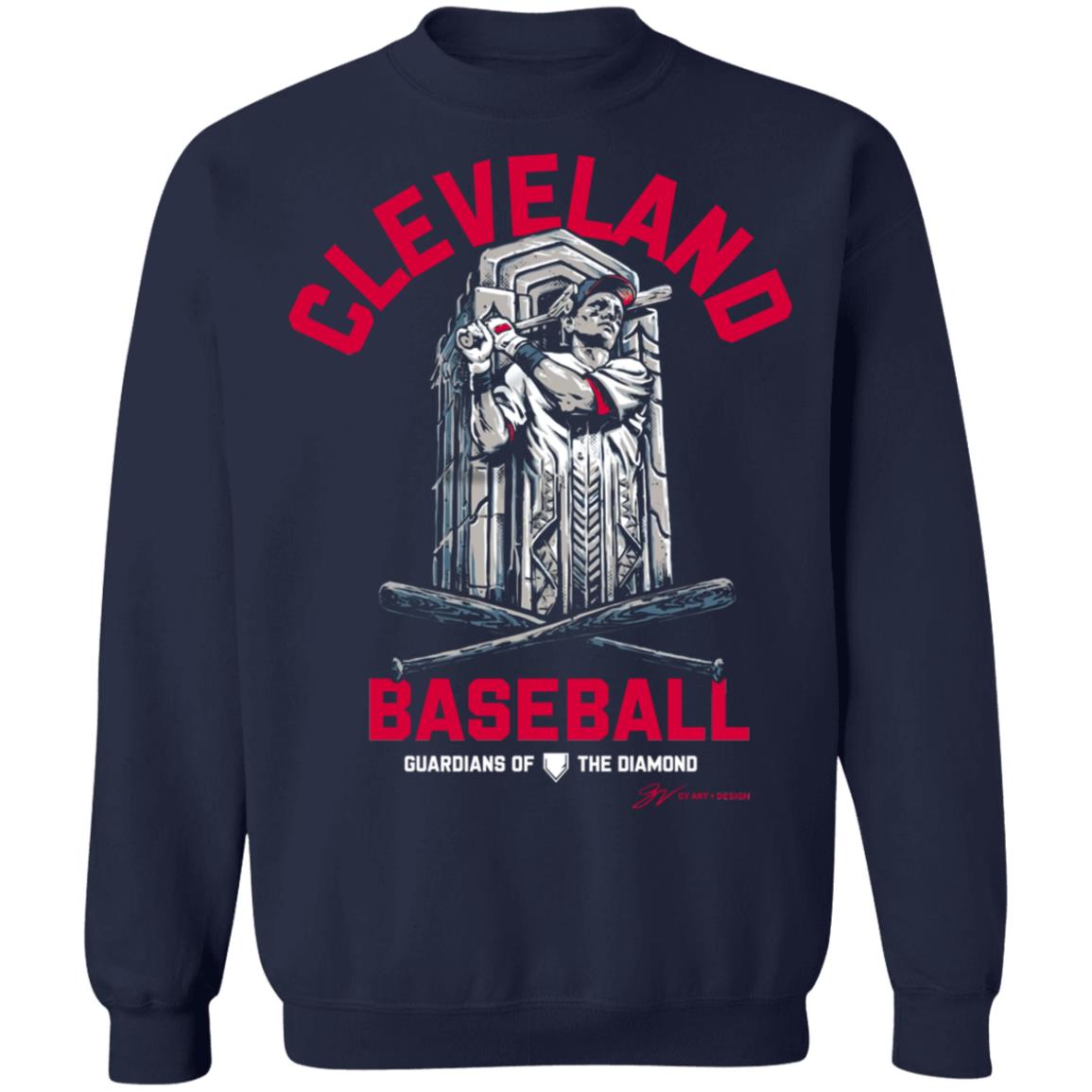 Cleveland Guardians Merch Cleveland Baseball Guardian T Shirt - Spoias