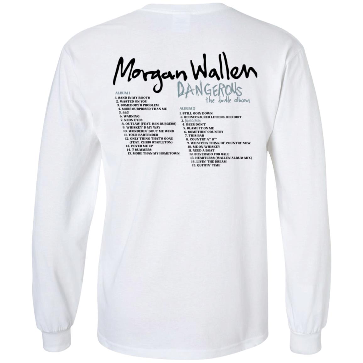 Morgan Wallen Warning Sweatshirt Dangerous Album