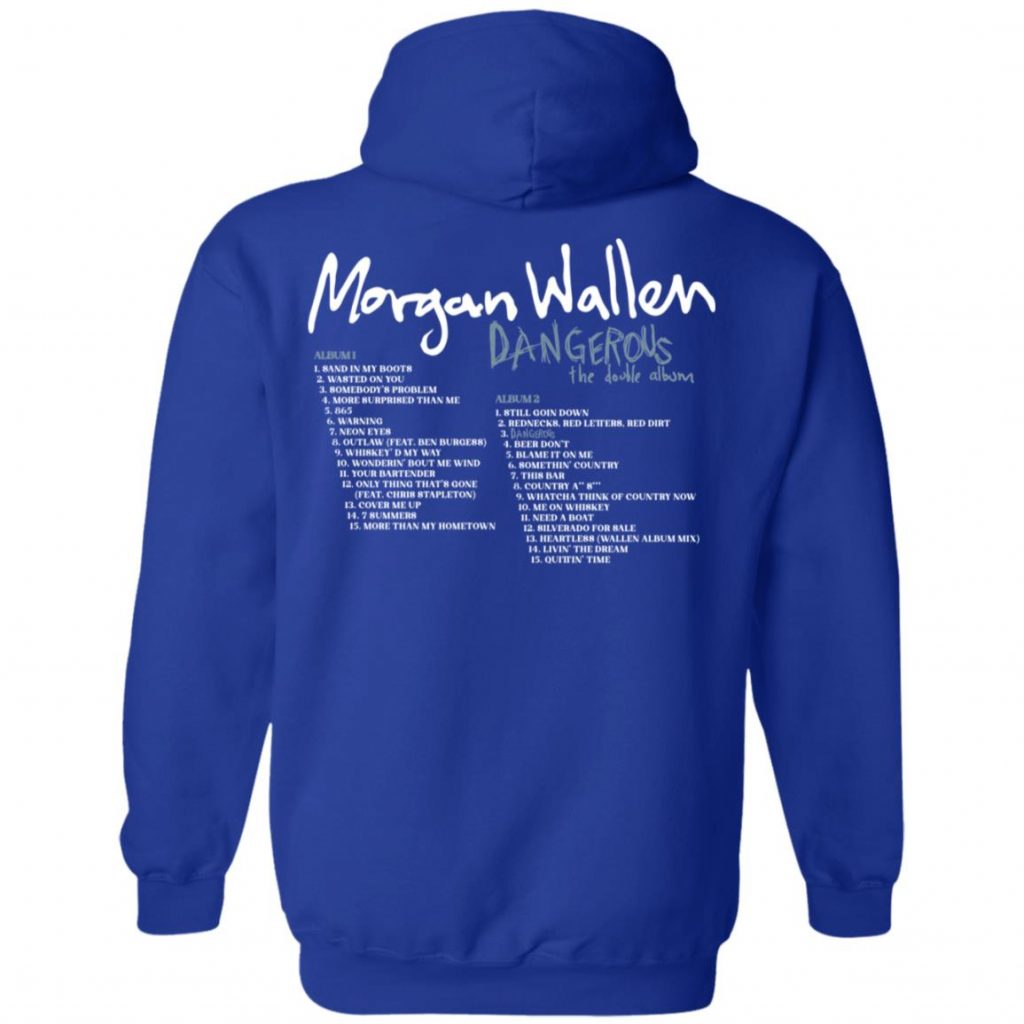 Morgan Wallen Merch Morgan Wallen Dangerous Black Tee - Spoias