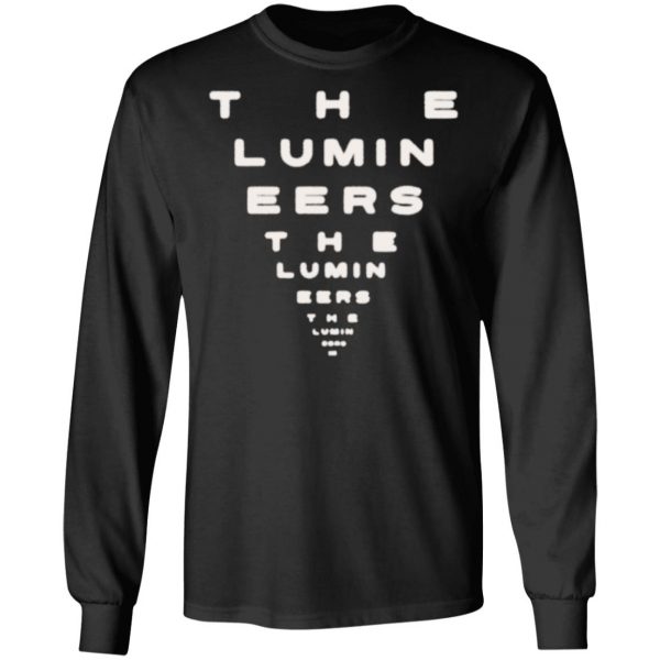 The Lumineers Merch The Lumineers Title Tee Spoias