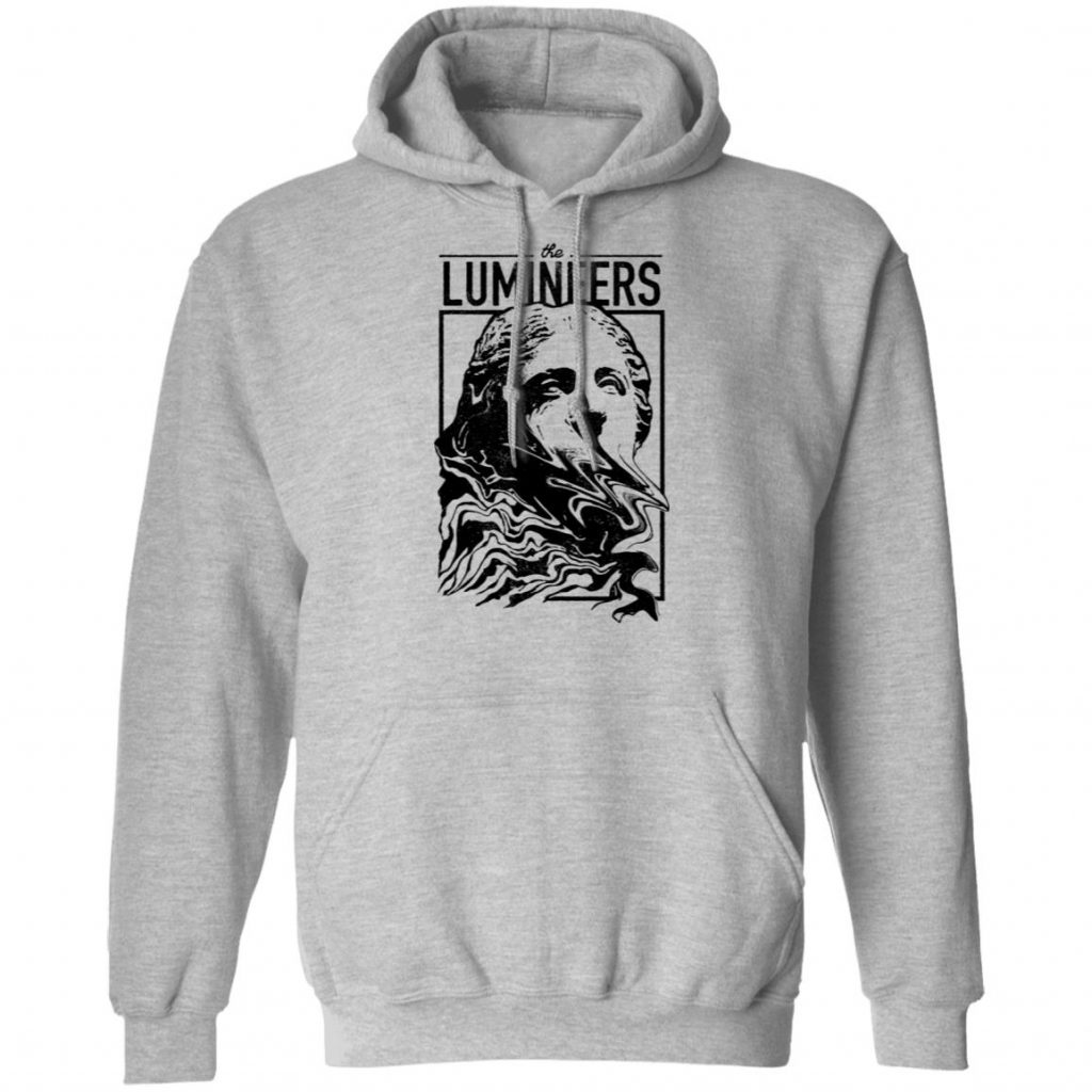 The Lumineers Merch Distorted Face Tee Spoias